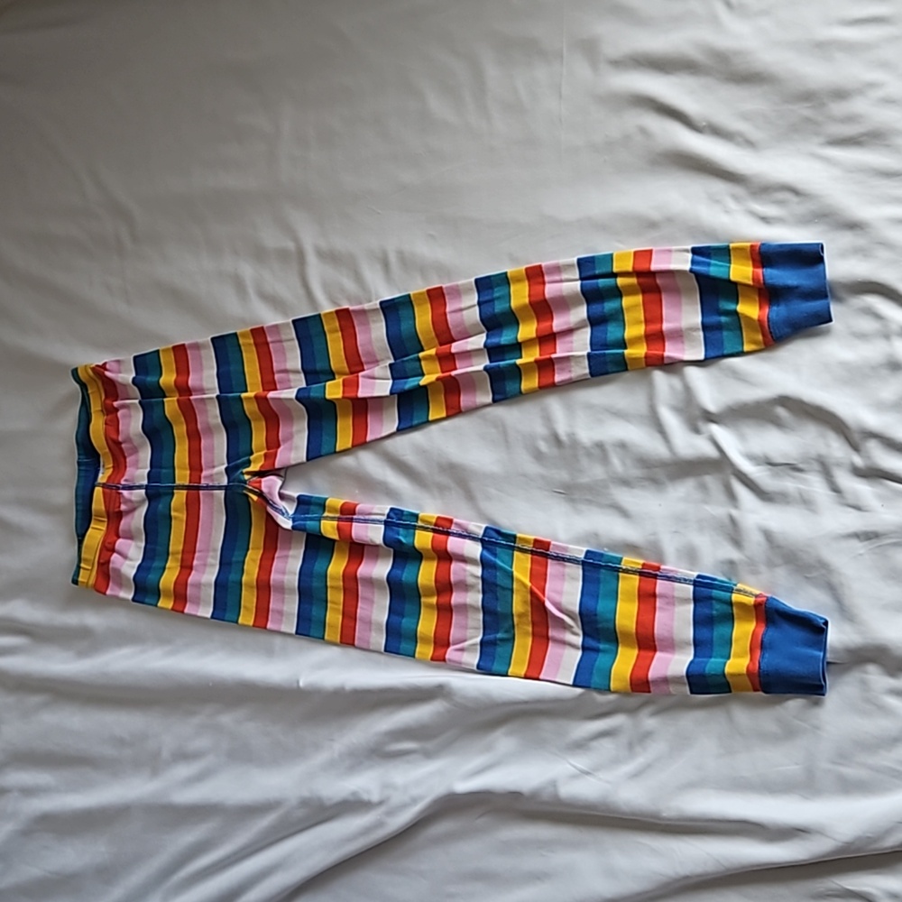 Hanna Andersson Mixed Matched Long Sleeve Cotton Pajama Set Size 12 - Picture 5 of 7